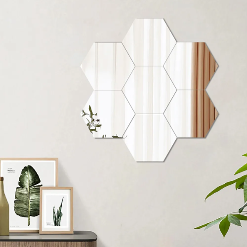 hexagon spiegeltegels