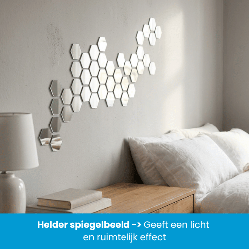 kleine plak spiegeltjes