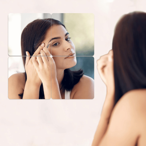 plakspiegel voor op kastdeur