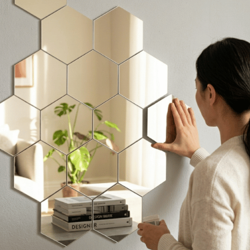 spiegelwand maken